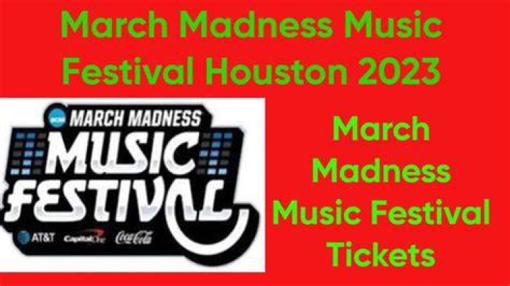 2023 March Madness Music Festival