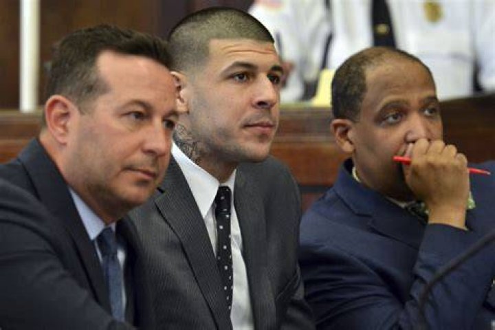 Aaron Hernandez In Court