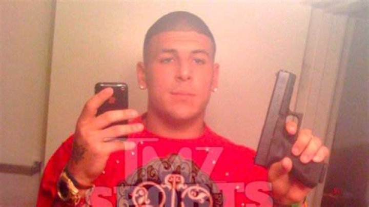 Aaron Hernandez Selfie