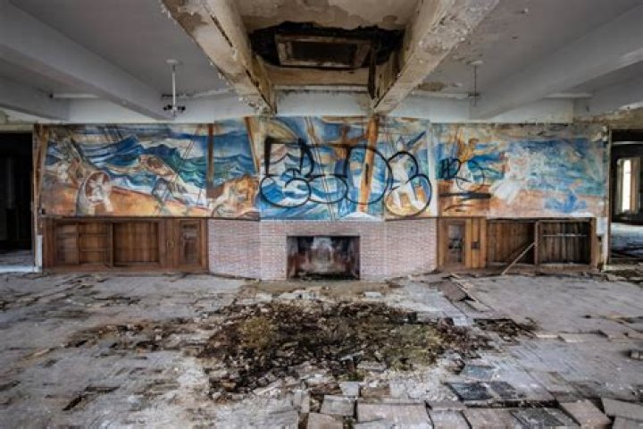 Abandoned Detroit Armory