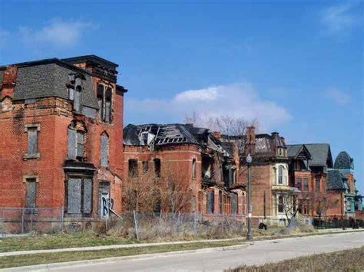 Abandoned Detroit Burning