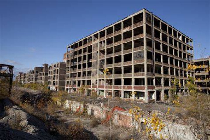 Abandoned Detroit Slide