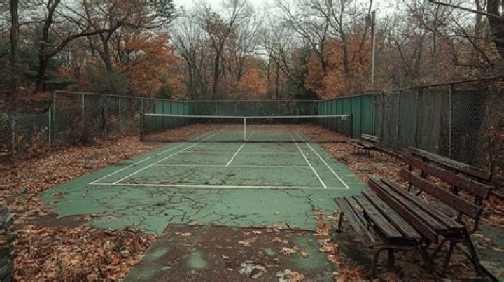 Abandoned Detroit Tennis Court