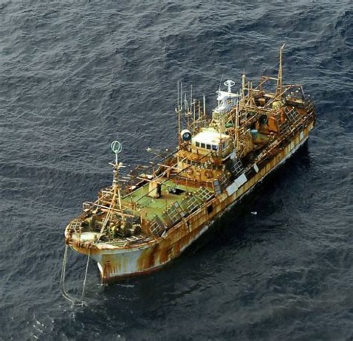 Abandoned Ghost Ship In Japan