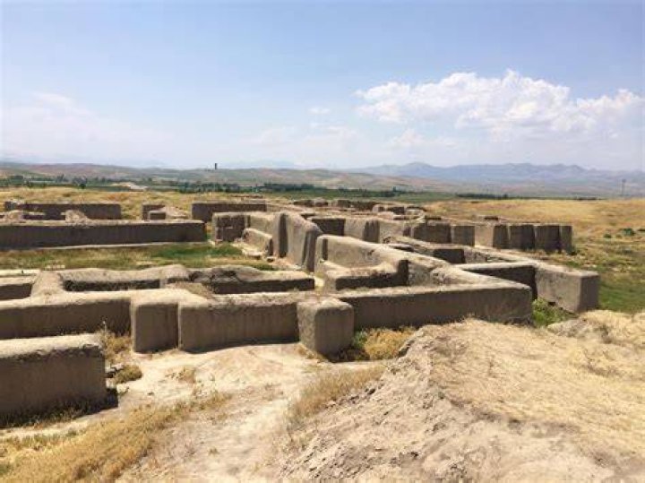 Aerial view of Teppe Hasanlu