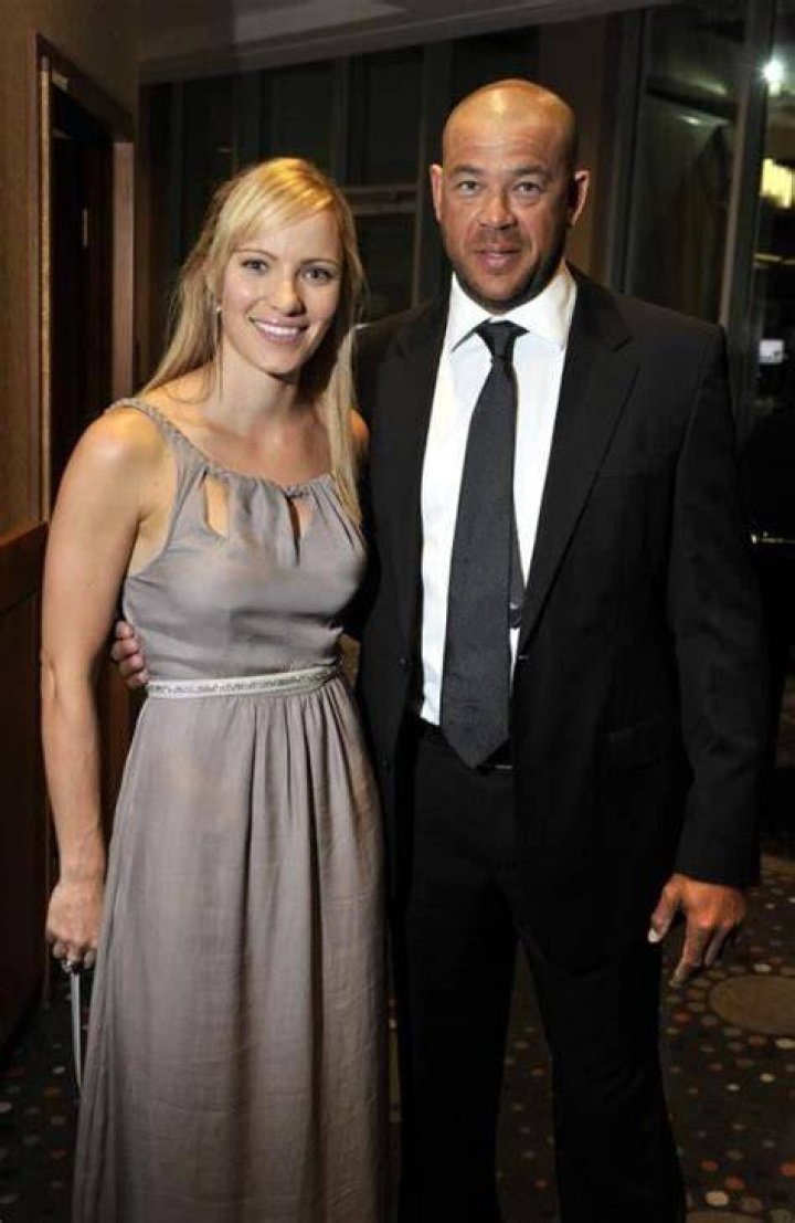 Andrew Symonds and his wife Laura Symonds