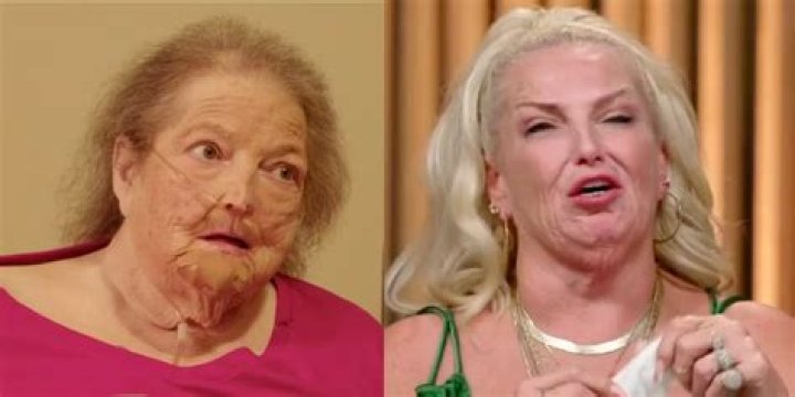 Angela Deem with her mother