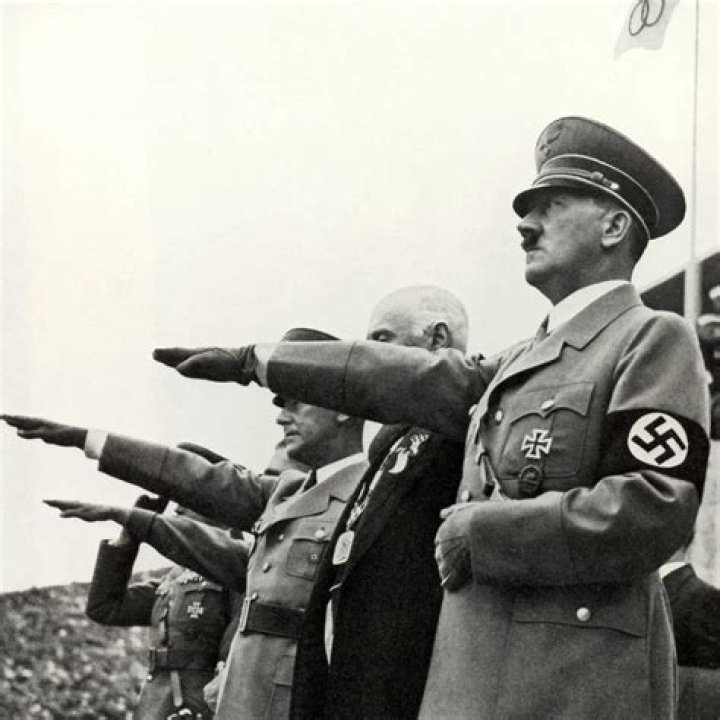 Aoolf Hitler At The 1936 Olympics