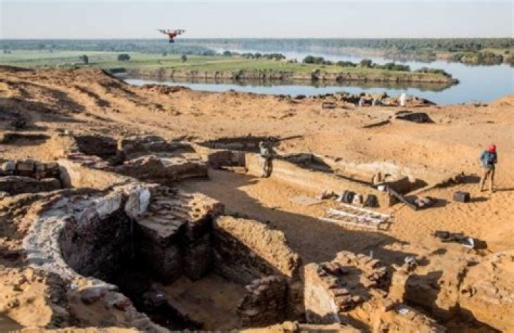 Archaeologists In Dongola Cathedral