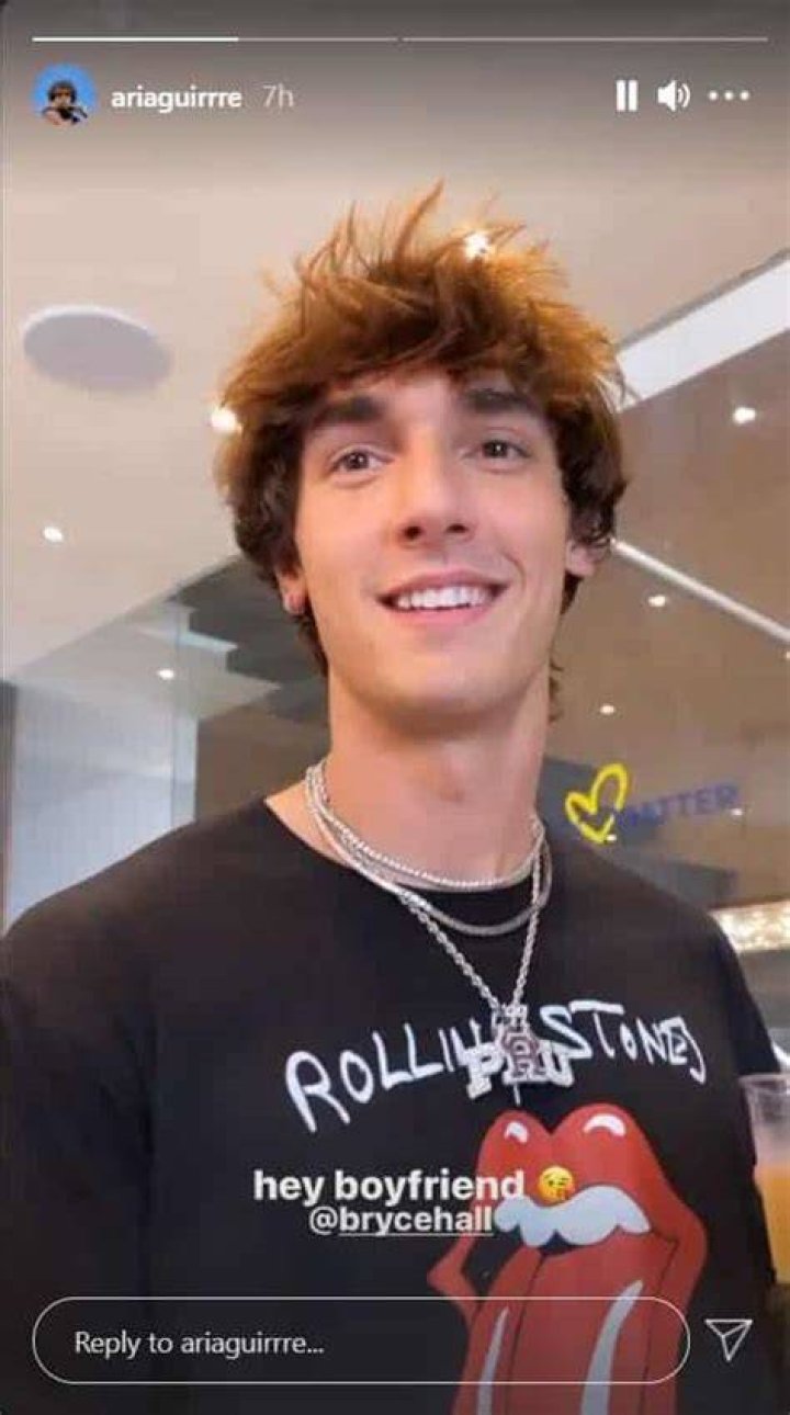 Ari Aguirre boyfriend Bryce Hall