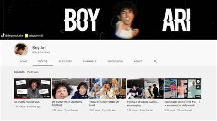 Ari Aguirre YouTube channel