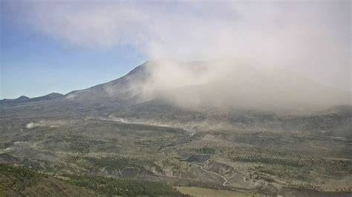 Ash Cloud From Mount St. Helens