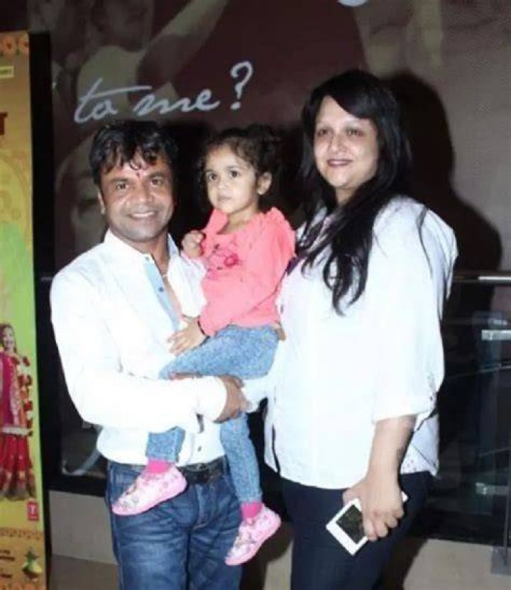 Ashwani with his daughter Ritunjay