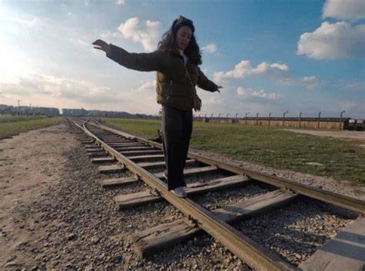 Auschwitz Train Track Balancing 1