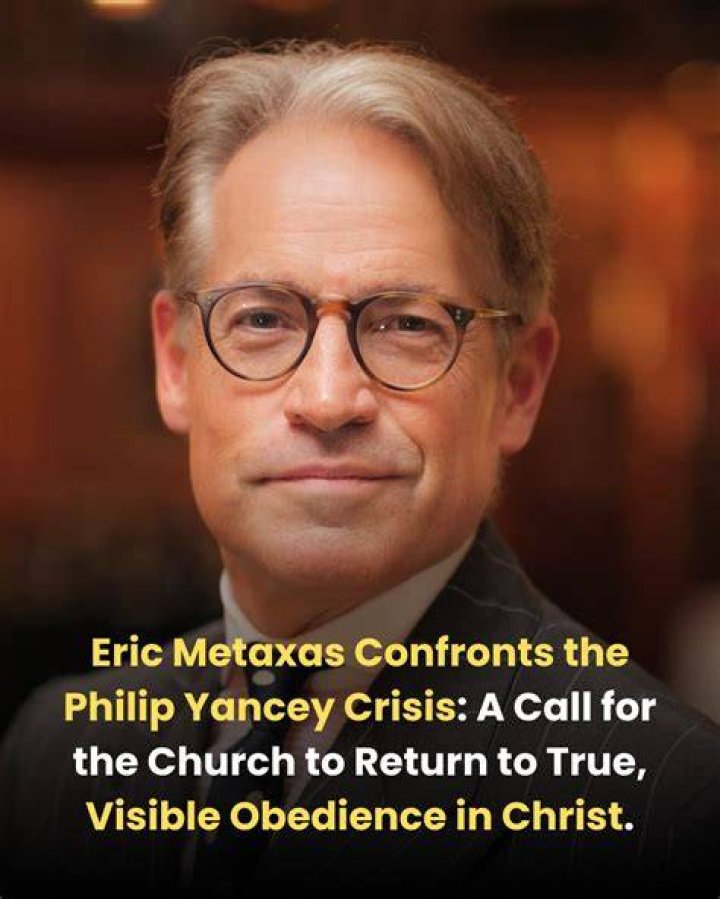 Author Eric Metaxas Tells Weed-Smokers They 
