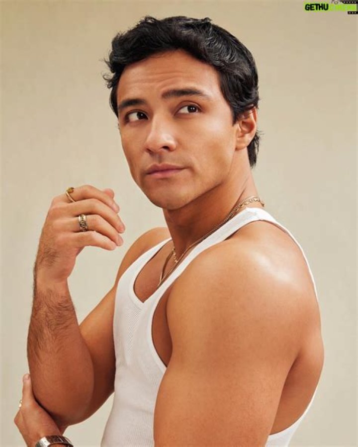 Brandon Perea with his lover