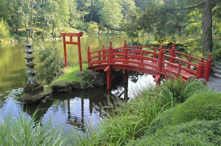 Bridge in the Japanese Gardens