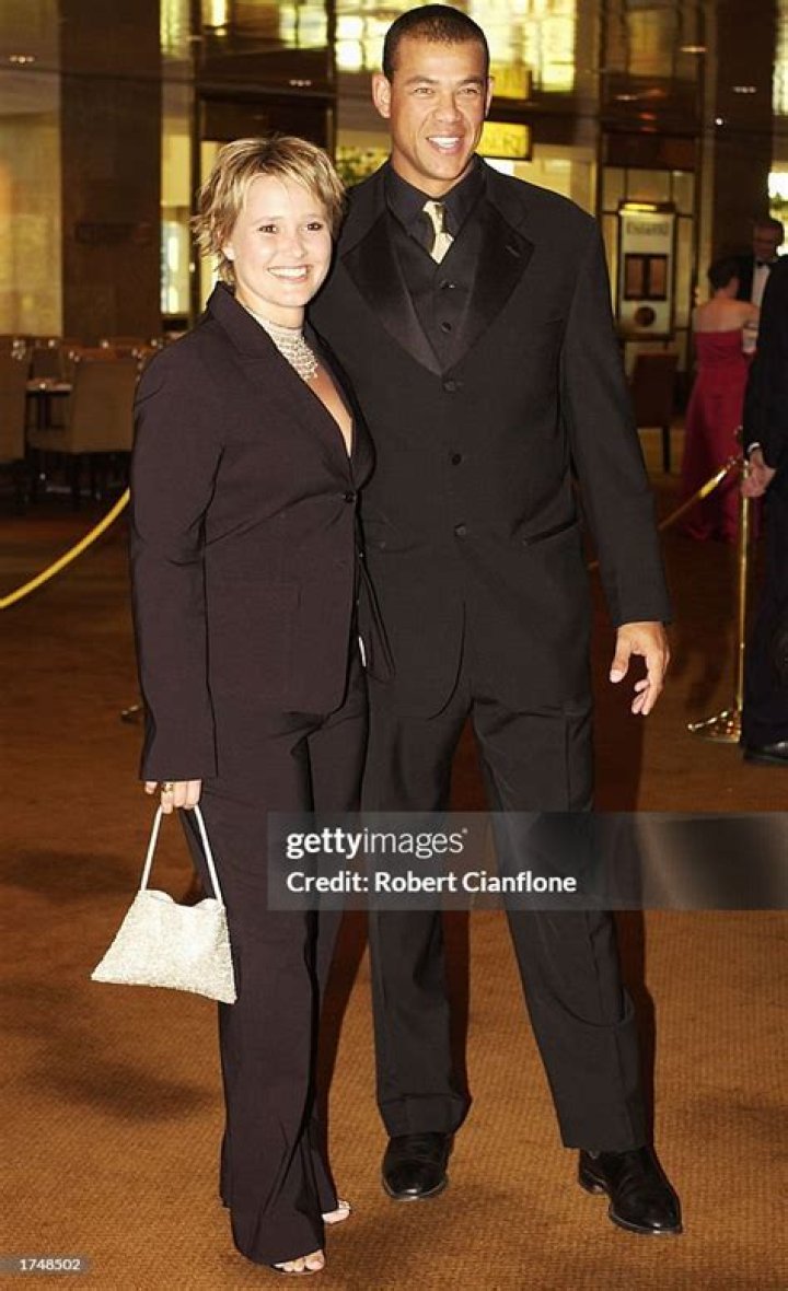 Brooke Marshall and Andrew Symonds