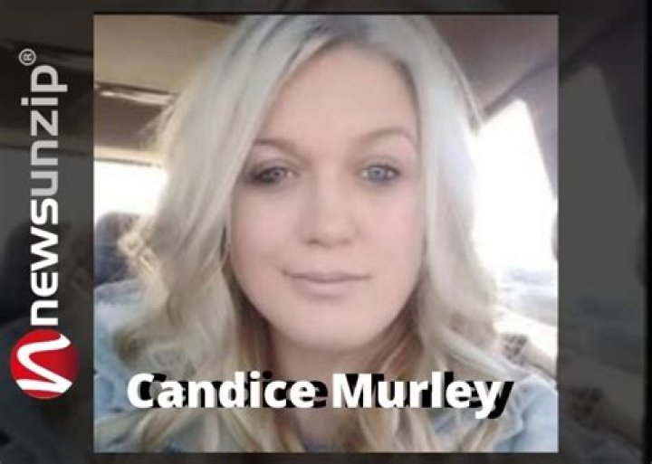 Candice Murley with her husband and kids