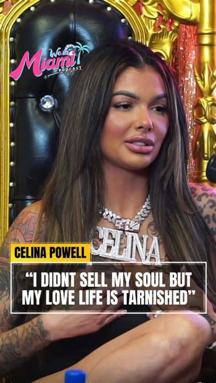 Celina Smith has a tattoo
