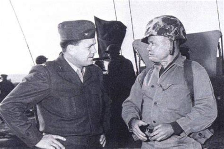 Chesty Puller At Camp Pen