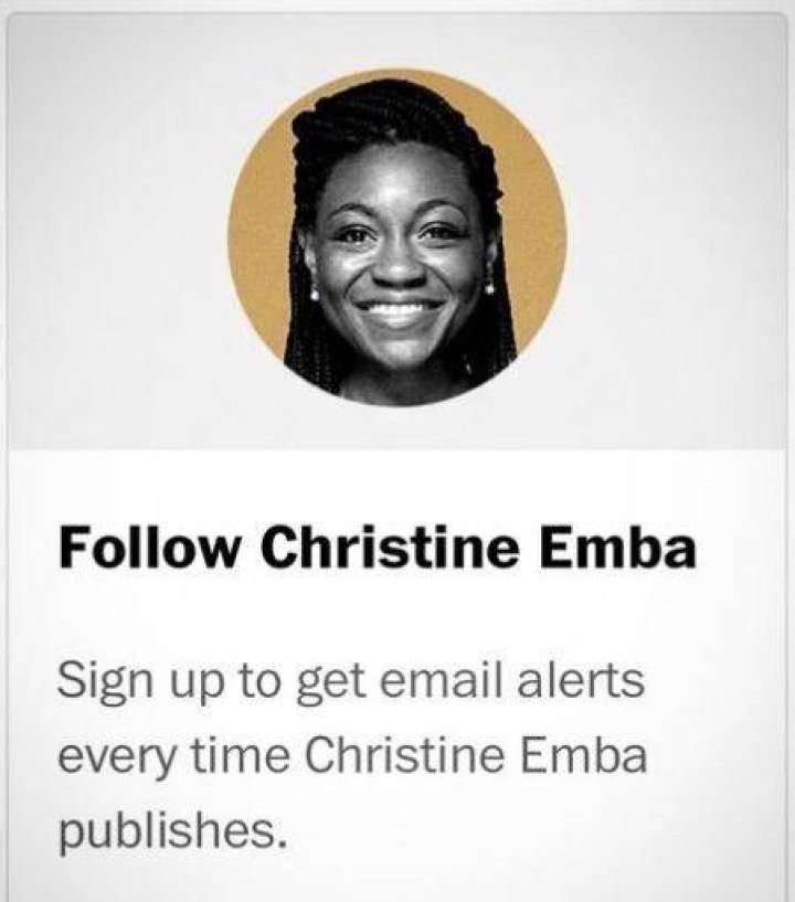 Christine Emba Career- Author, Columnist & Editor