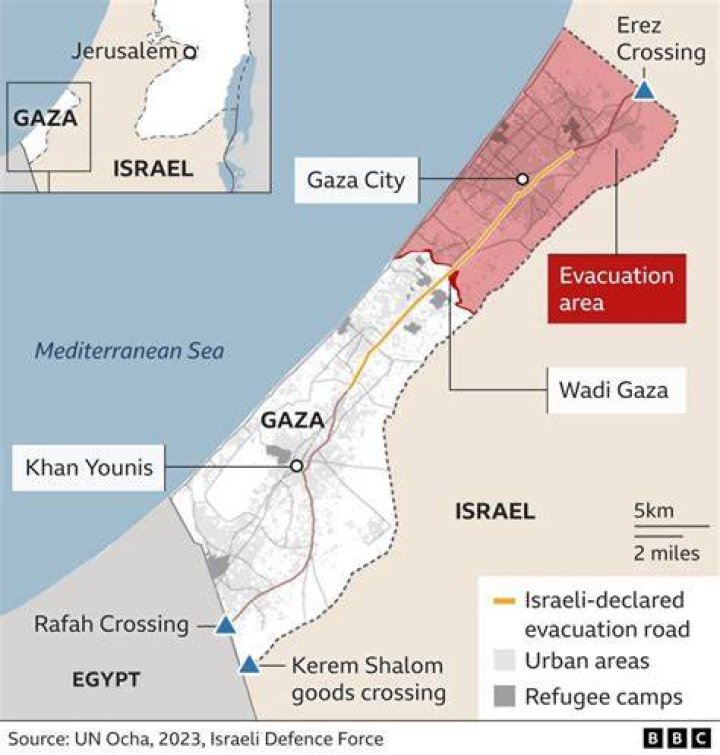 Civilians Hide in Israel-Gaza Conflict