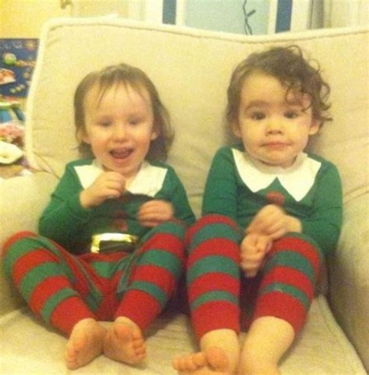 Clara Stack childhood image with her sister