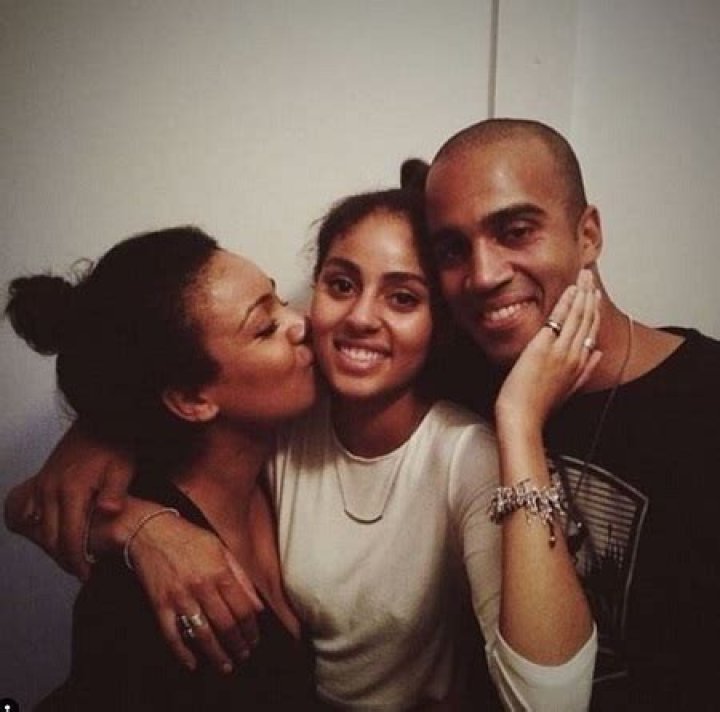 Clarck Backo with her brother and sister