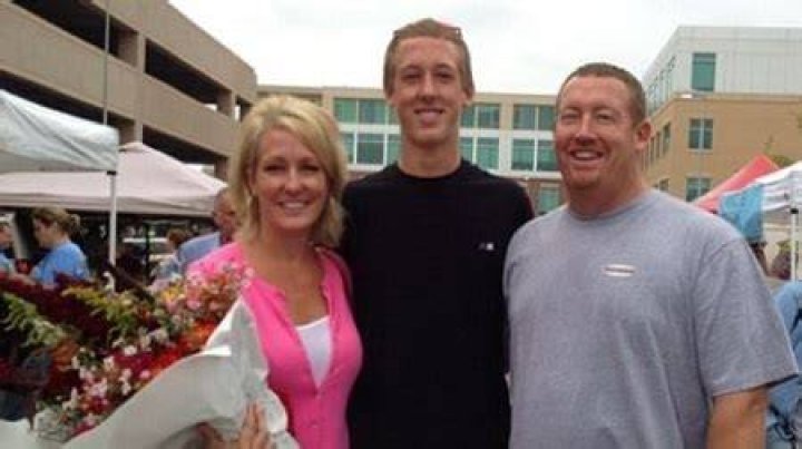 Cleetus McFarland parents Lori Edwards Mitchell and Mark Mitchell