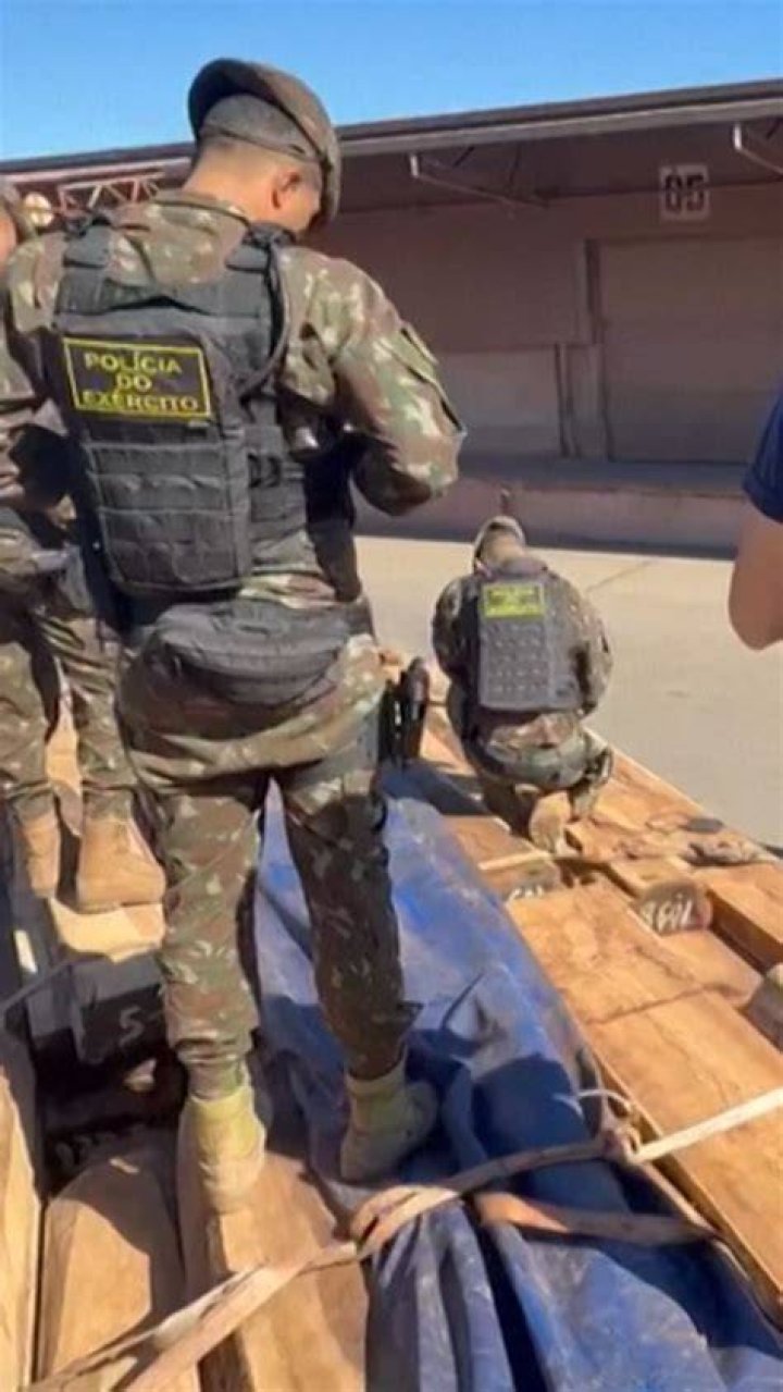 Cocaine Bust In Brazil