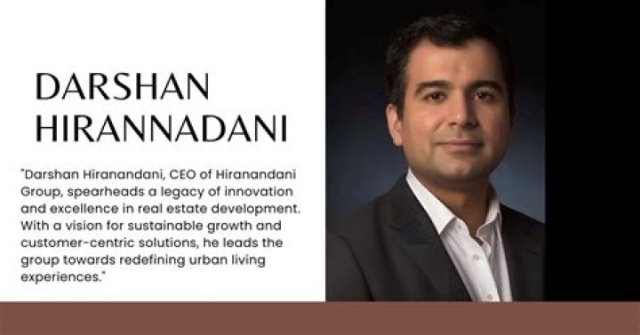 Darshan Hiranandani career