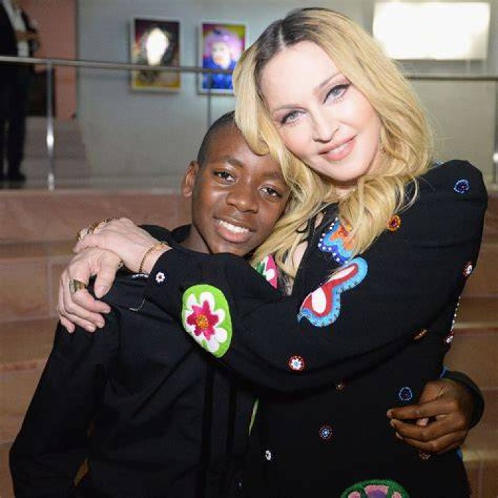 David and his mother Madonna