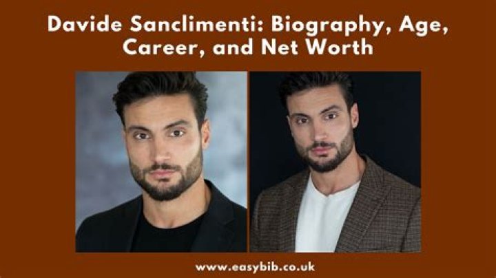 Davide Sanclimenti Biography (Childhood & Biodata)