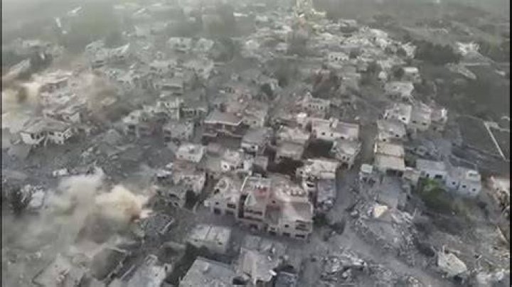 Destruction from Airstrikes