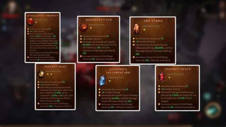 Diablo Immortal Necromancer Gems for Leveling