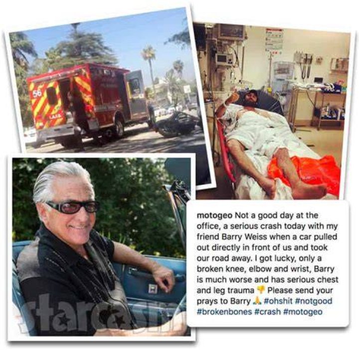 Did Barry from Storage Wars died in a motorcycle accident?