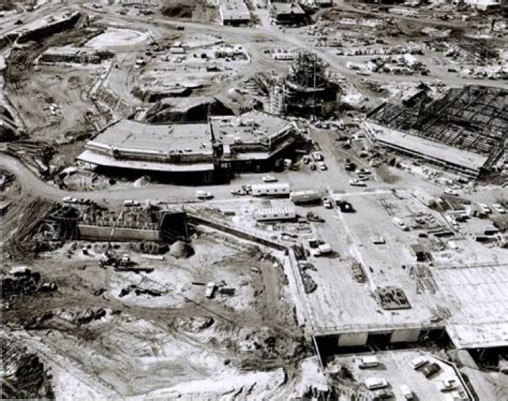 Disney Underground Tunnels From Above