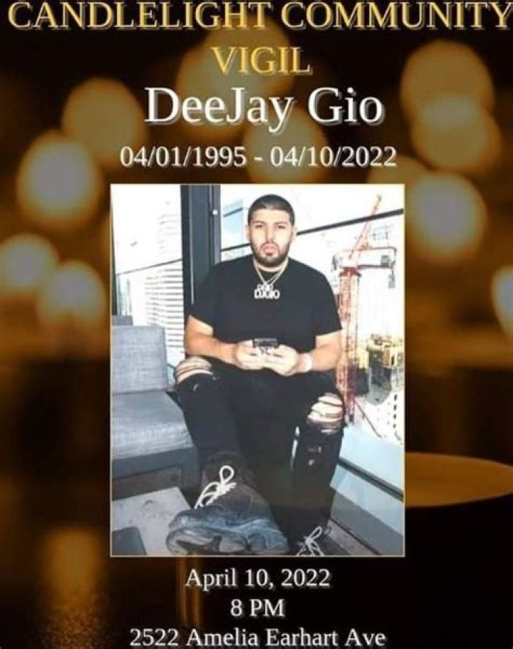 DJ Gio obituary