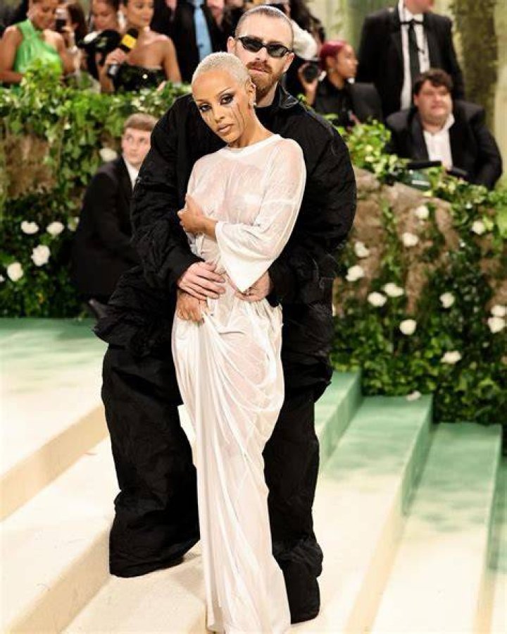 Doja Cat Goes Braless and Rocks See-Through Dress During Night Out