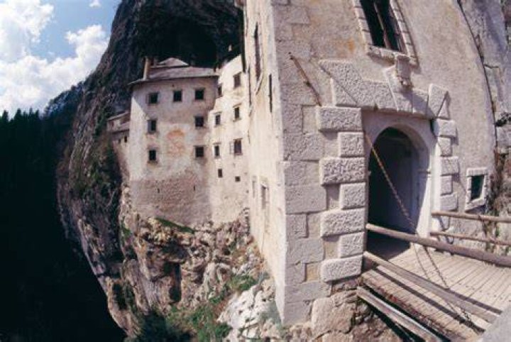 Entryway To Predjama Castle