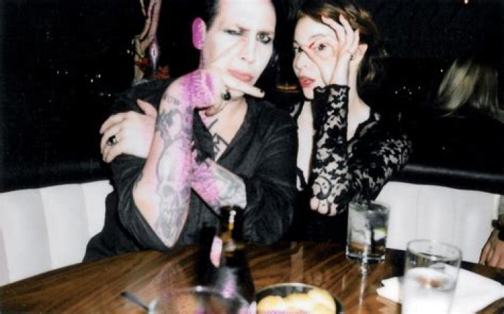 Esme Bianco with Marilyn Manson