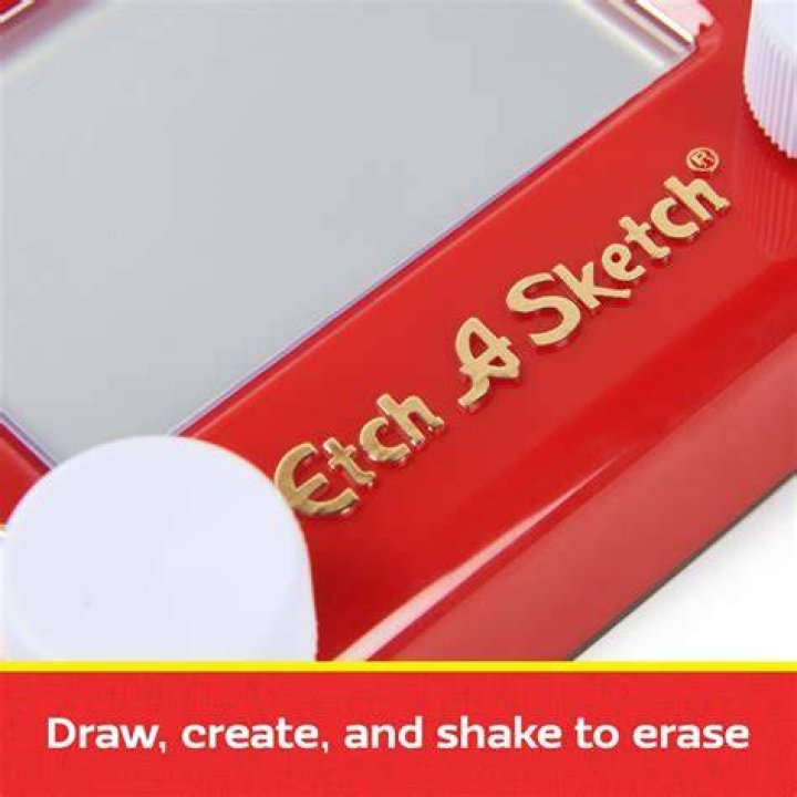 Etch A Sketch Drawing Landscape
