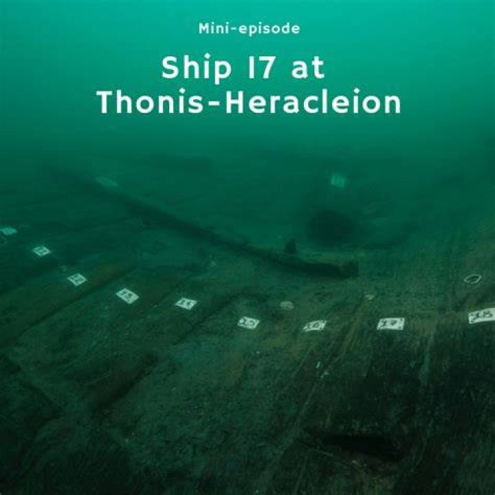 Fragment Of Thonis Heracleion Ship