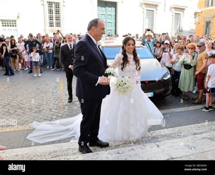 Francesca Brienza and her father