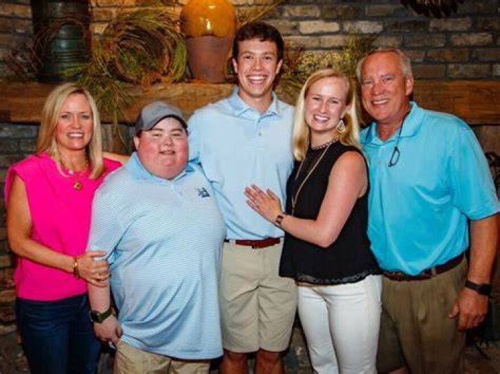 Fuller Goldsmith with his family