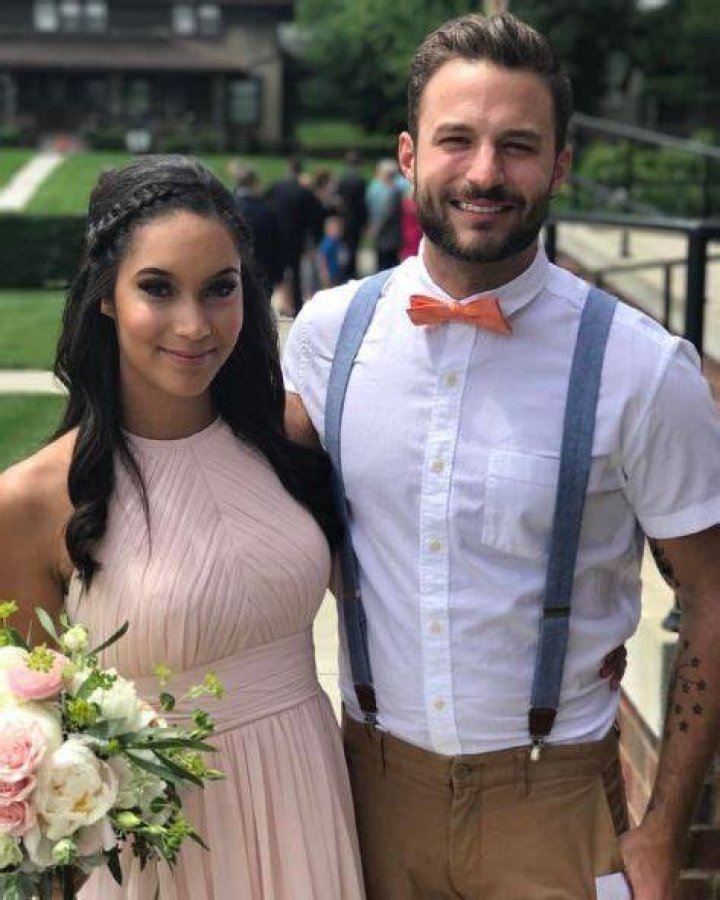 Gianna Hammer with her partner Hayden Parker Weaver