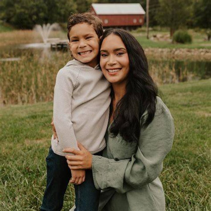 Gianna Hammer with her son August Luck Weaver