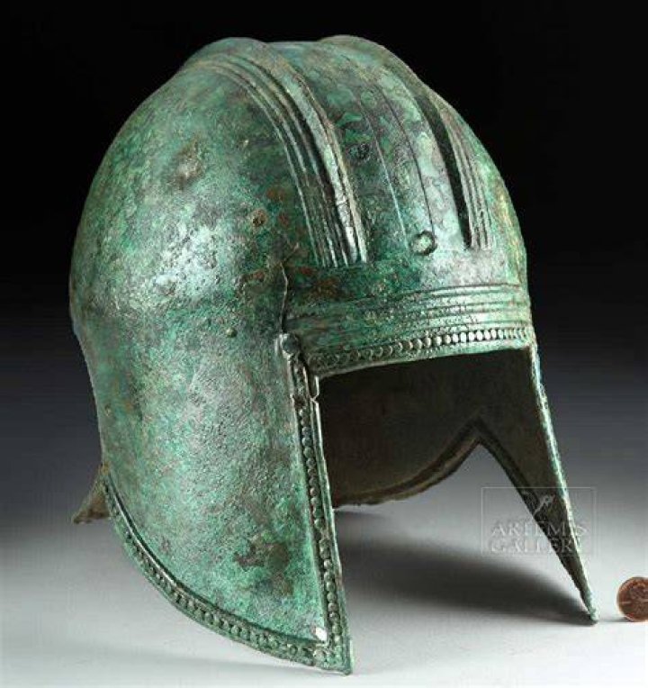 Greek Illyrian Helmet