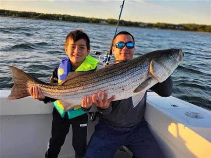 Gussy with his dad